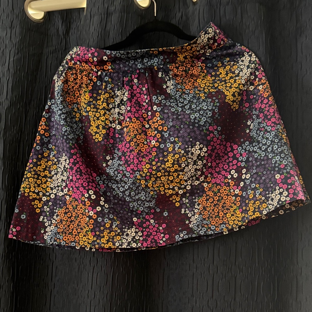 Tommy Hilfiger Floral Skater Skirt - Pink, Yellow, Blue